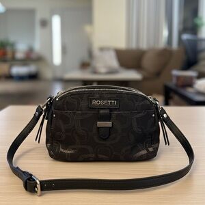 Rosetti Elegant Black Handbag